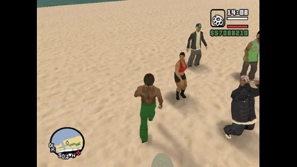 Gta San Andreas Cj e на концерт