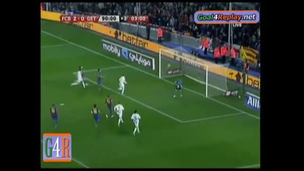 Barcelona - Getafe 2 - 1 (2 - 1, 6 2 2010) 