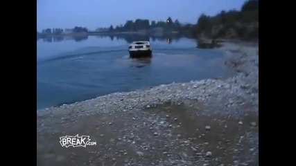 Driving a Car into a Lake 