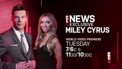 Miley Cyrus Cant Be Tamed Video World Premiere 