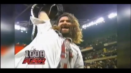 Wwe Raw 1000th Episode Mick Foley's Most Memorable Moment