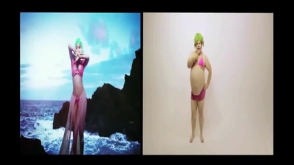 Nicki Minaj Starships vs Cubby Starships przeróbka śmieszna fajne Hd teledysk