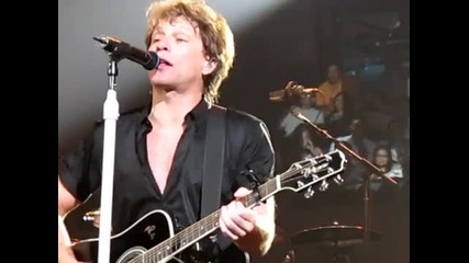 Bon Jovi Whole Lot Of Leavin Live Blaisdell Center Arena, Honolulu, Hawaii February 2010 