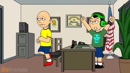 caillou uses the girls bathroom 2