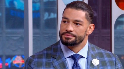 Roman Reigns talks about his return from battling leukemia on "Strahan & Sara"