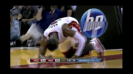 Houston Rockets @ Miami Heat 119 - 125 [highlights] - 27.03.2011