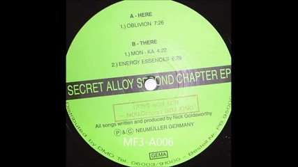 Secret Alloy - Energy Essences
