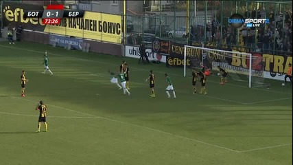 Ботев Пловдив - Берое 1:3, 15-и кръг на А група