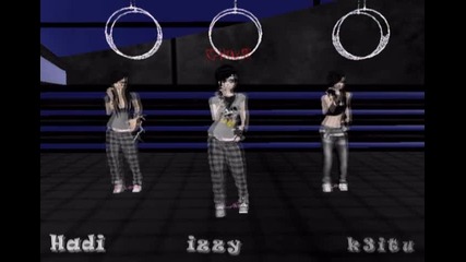 Imvu dance - Izzy, Hadi, Eli