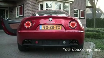 Alfa Romeo 8c Competizione Sound!! - 1080p Hd 