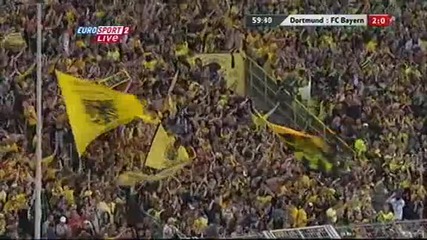 Dortmund 2 - 0 Bayern Munich (goal Sahin) 