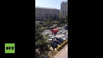 Azerbaijan: At least 15 killed in huge blaze at 16-storey tower in Baku