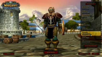 My World Of Warcraft Characters Hd Test