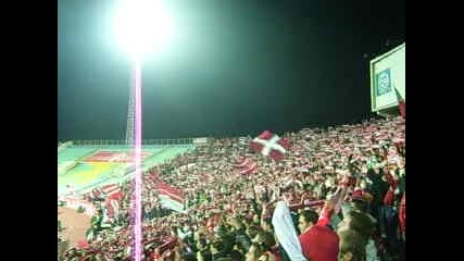 Ц С К А 0 - 1 Порто (30.09.2010) - Химн на Република България !!! 