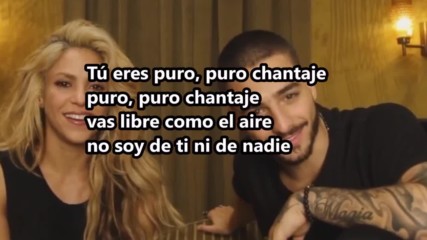 Shakira feat. Maluma - Chantaje (lyrics⁄ Letra) Hd