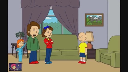 youtube P**p- Caillou gets ungrounded for letting bert out