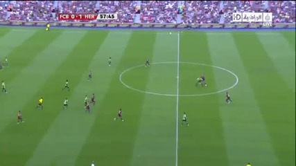 Fc Barcelona 0 - 2 Hercules 11 09 2010 - All Goals In Hd Quality 