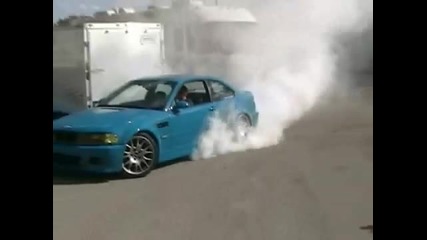 Burnout С Bmw M3 E46 