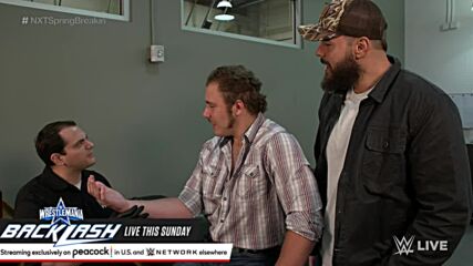 Brooks Jensen is fitted for a cast: WWE NXT, May 3, 2022