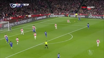 Арсенал - Челси 0:1 /първо полувреме/