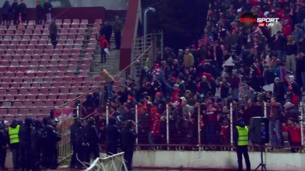 Привържениците на ЦСКА бесни след мача