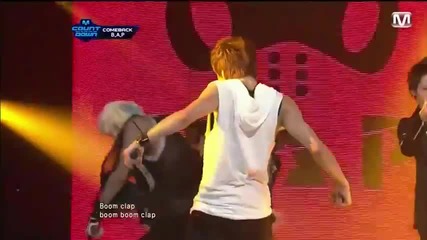 B.a.p - No Mercy @ M!countdown (19.07.2012)