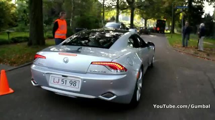 Fisker Karma Es Hybrid - In Action