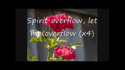 Overflow by Chris Tomlin lyrics