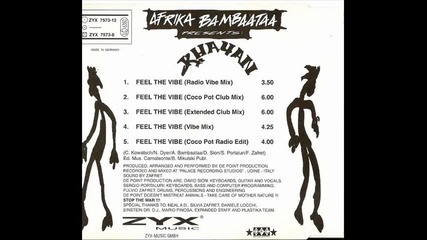 Afrika Bambaataa - Feel The Vibe