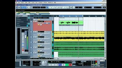Cubase Sx3 Sample - Vocal Comping
