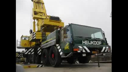Terex - demag Liebherr cranes
