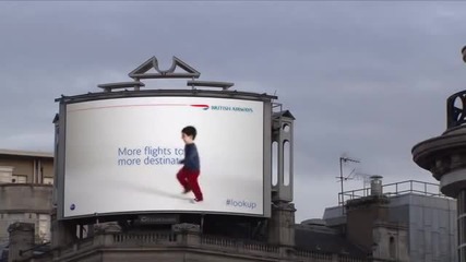 Ефектна реклама на British Airways