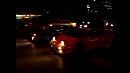 Lamborghini Diablo vs Ferrari 355 Spider vs Ferrari Testarossa