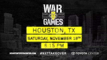NXT TakeOver: WarGames tickets available now at NXTtickets.com
