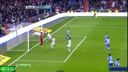 Прекрасния гол на Роналдо срещу Реал Сосиедат