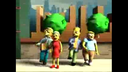 The Simpsons - Yellow 3d Intro