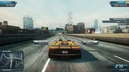 Need For Speed Most Wanted 2012 - Lamborghini Aventador J - Full Overdrive