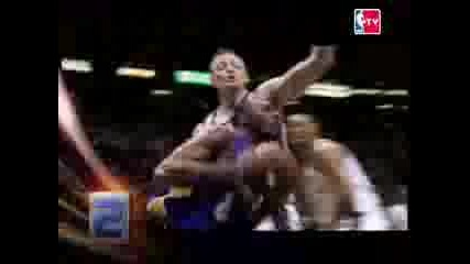 Shaquille O`neal Nba Playoff Top 10 Plays