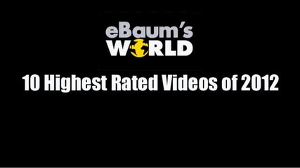 Десетте клипове с най - висок рейтинг за 2012 год