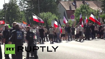 Germany: Thousands protest against far-right demo in Furth, one arrested