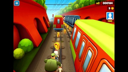 Subway Surfers Epizode #10 (извинете,че е малък но играя от 1 ден)
