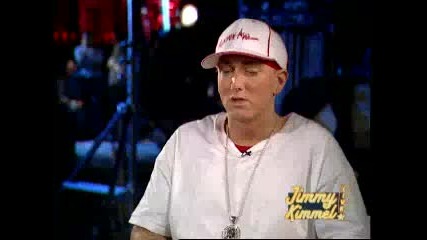 Eminem On Jimmy Kimmel Live(голям Смях)