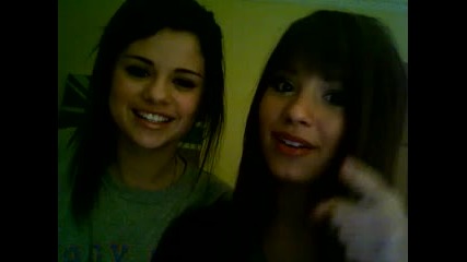 Demi Lovato and Selena Gomez 