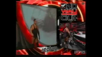Big Show vs. Raven - No Way Out 2001 [ High Quality ]