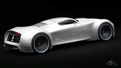 Audi R10 Supercar - Hd