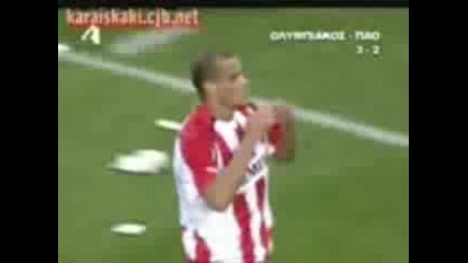 Rivaldo top 15 goals in Olympiakos