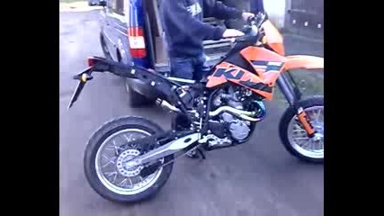 Ktm Smc 625 without exhaust