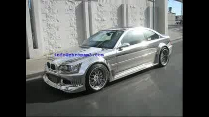 Хромирано Bmw M3 Ун 
