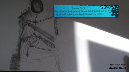 Рисуване на забързан кадар на Altair & Ezio Assassins Creed Revelations