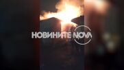 Голям пожар в столичния квартал „Филиповци”